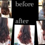 アプリコットオレンジをブリーチなしで再現するなら暗めで積み重ねるのがベスト【まゆなさん】の髪色@名古屋@塩釜口