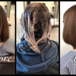 イノアカラーを使って白髪を染めながらアッシュベージュな外国人風カラー|きょうこさんの髪色