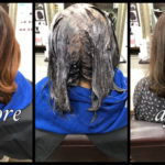 愛知名古屋で白髪をしっかり染めて透明感のあるアッシュグレージュ|まいさんの髪色