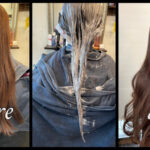 イノアカラーでツヤ髪アッシュが綺麗|かずよさんの髪色