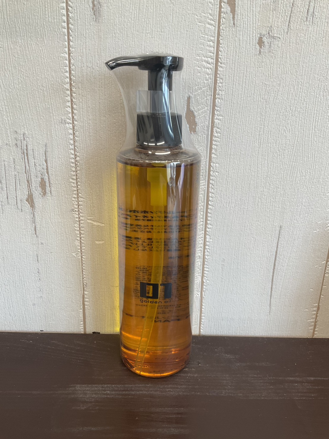 リリミミシャンプーと01ゴールデンオイルの組み合わせ